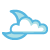 Weather: Partially cloudy